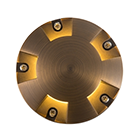 VOLT� Lighting Introduces Brass Bully MR16 Turret Top Well Light
