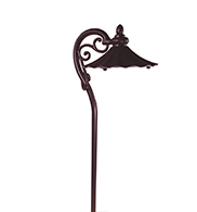 Aluminum Black Finish Path Lights