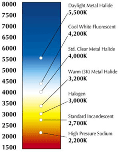Color Temperature Chart