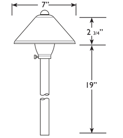 Conehead Path & Area Light