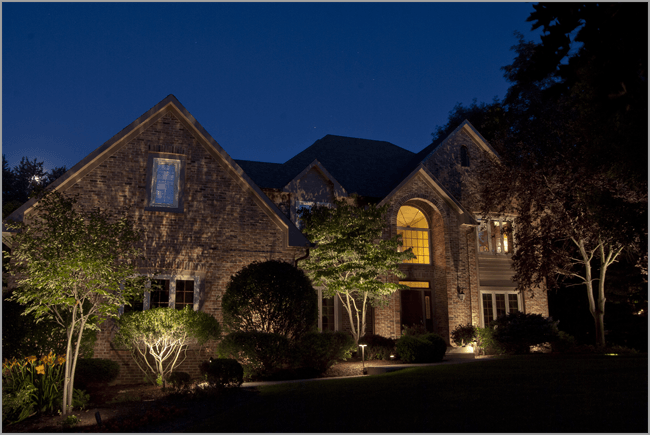 shadowing landscape lighting
