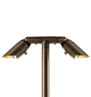 Tiki Brass Torch Light by VOLT Lighting