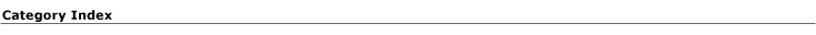 Category Index